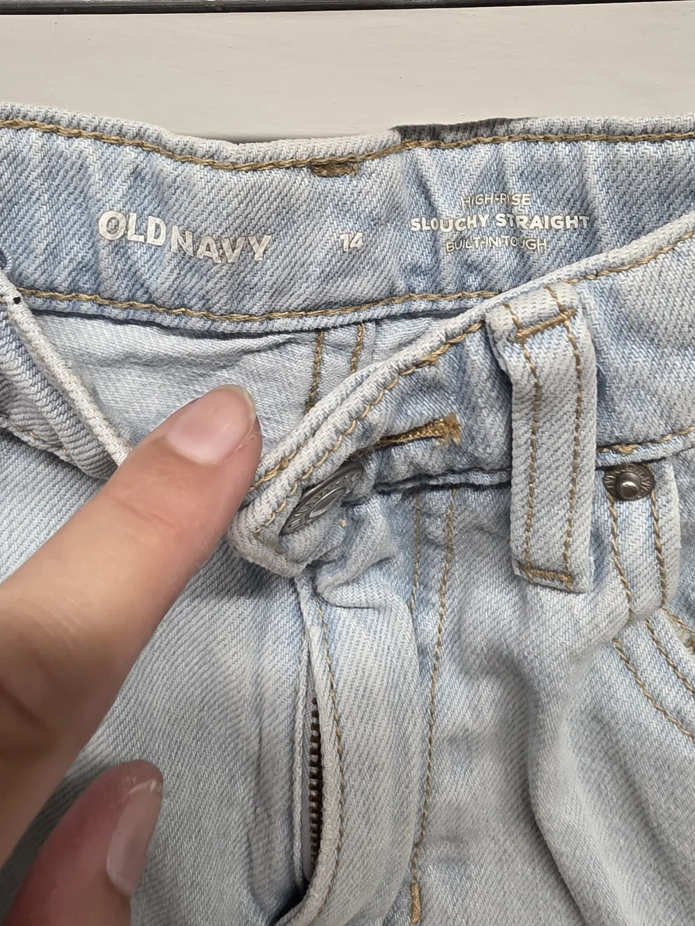Justice Dallas Cowboys Tee Old Navy High-Rise Slouchy Straight Jeans Girls 12/14